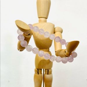 Handmade Lavender Amethyst Bracelet